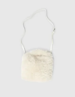 Fluffy Fur Tas Gebroken Wit