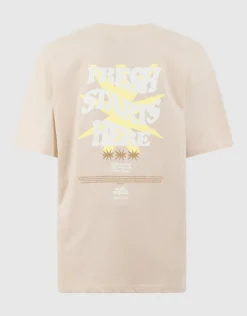 Fresh Artwork T-shirt Beige