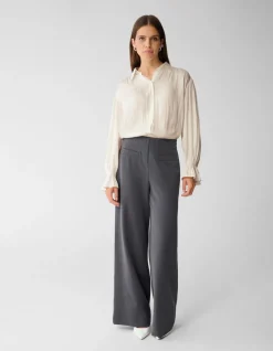 Gathering Blouse Gebroken Wit By Mieke