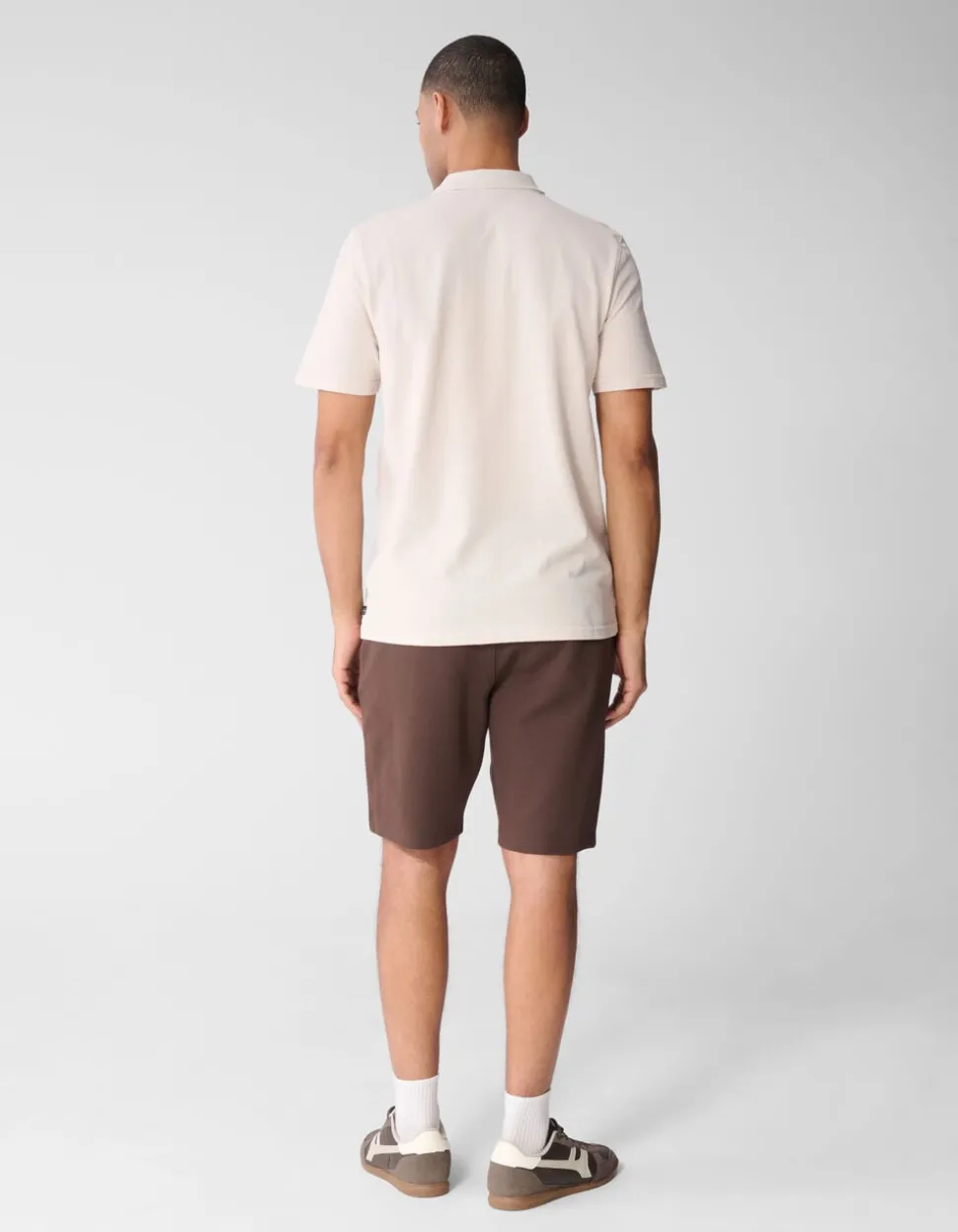 Gebreide Polo Zand