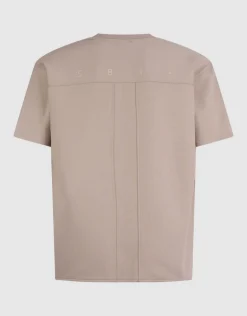 Gestreept Rib T-shirt Lichtgroen