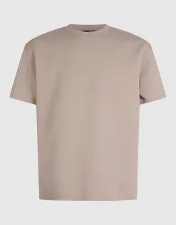 Gestreept Rib T-shirt Lichtgroen