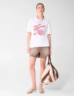 Granada Artwork T-shirt Wit