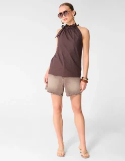Halter Top Bruin