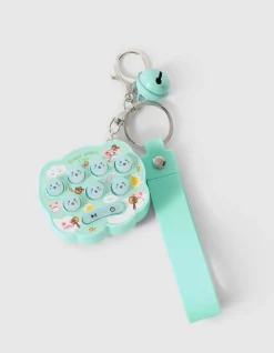 Happy Pop-it Sleutelhanger Groen