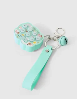 Happy Pop-it Sleutelhanger Groen