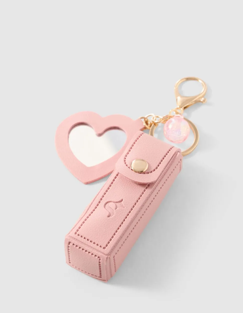 Heart Sleutelhanger Lichtroze