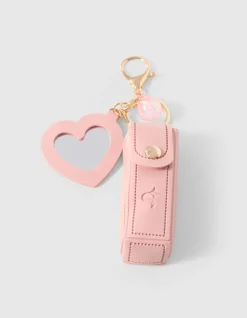 Heart Sleutelhanger Lichtroze