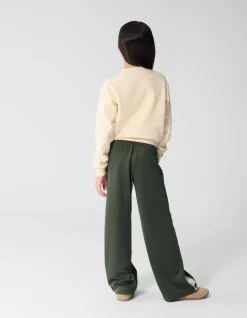 Heart Wrap Sweater Gebroken Wit