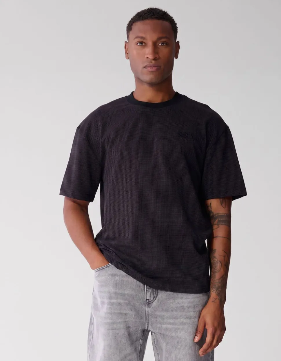 Honeycomb T-shirt Paars