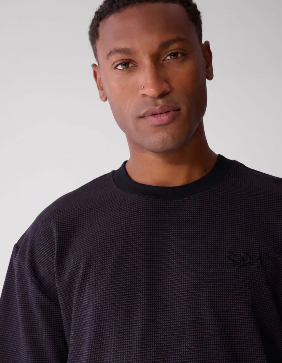 Honeycomb T-shirt Paars