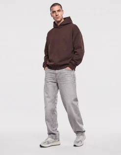 Interlock Hoodie Donkerbruin