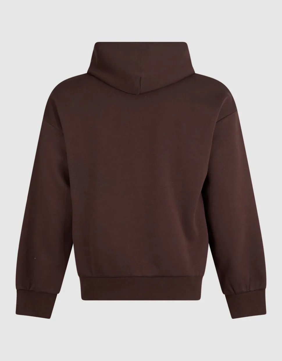 Interlock Hoodie Donkerbruin