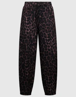 Jaguar Print Barrel Fit Broek Bruin