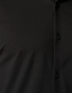 Jersey Overhemd Zwart