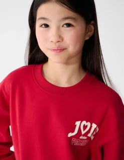 Joie De Vivre Artwork Sweater Rood