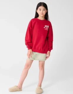 Joie De Vivre Artwork Sweater Rood