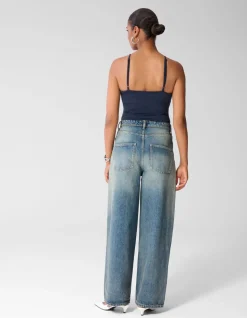 Kanten Body Donkerblauw