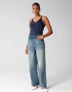 Kanten Body Donkerblauw