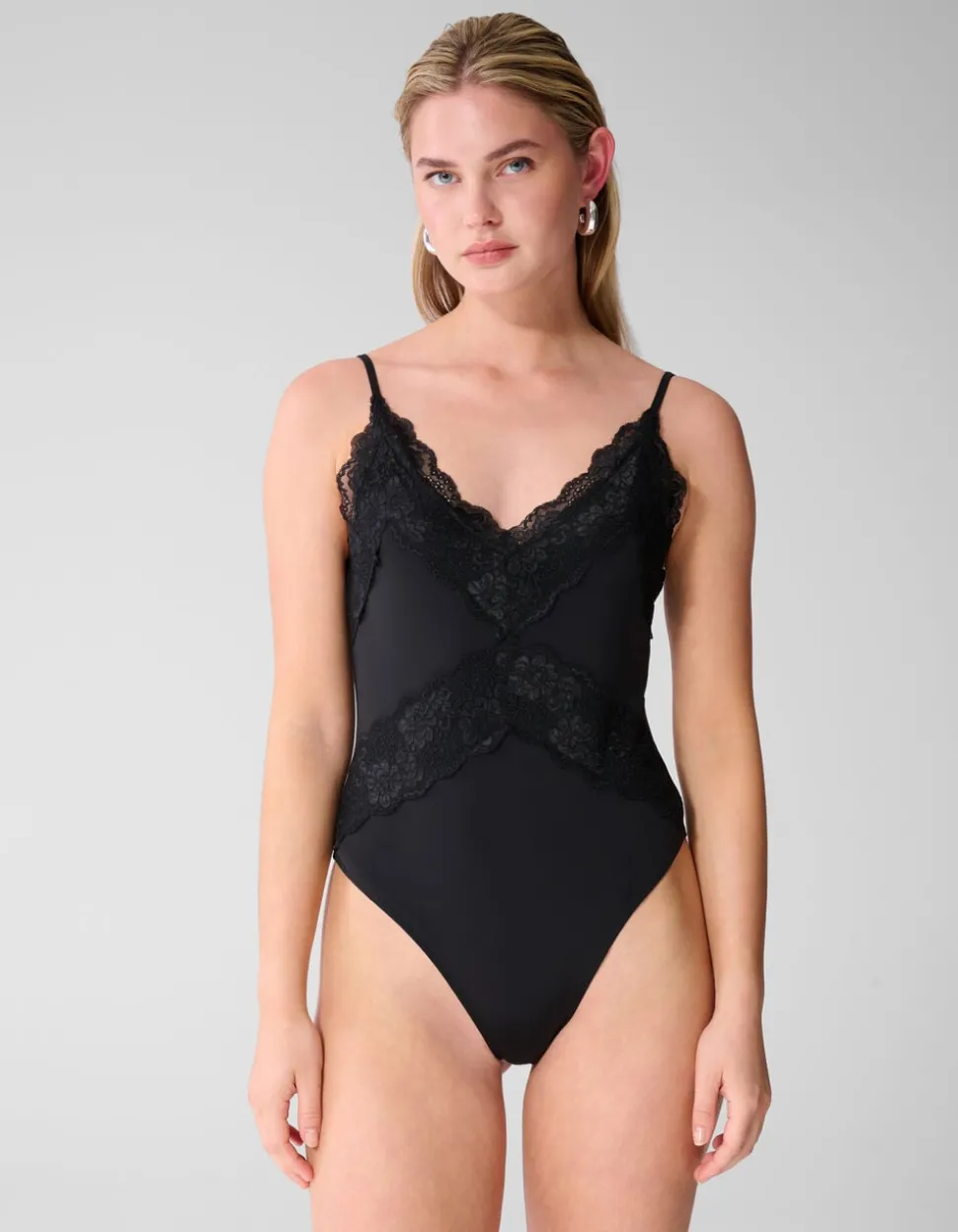Kanten Body Donkerblauw