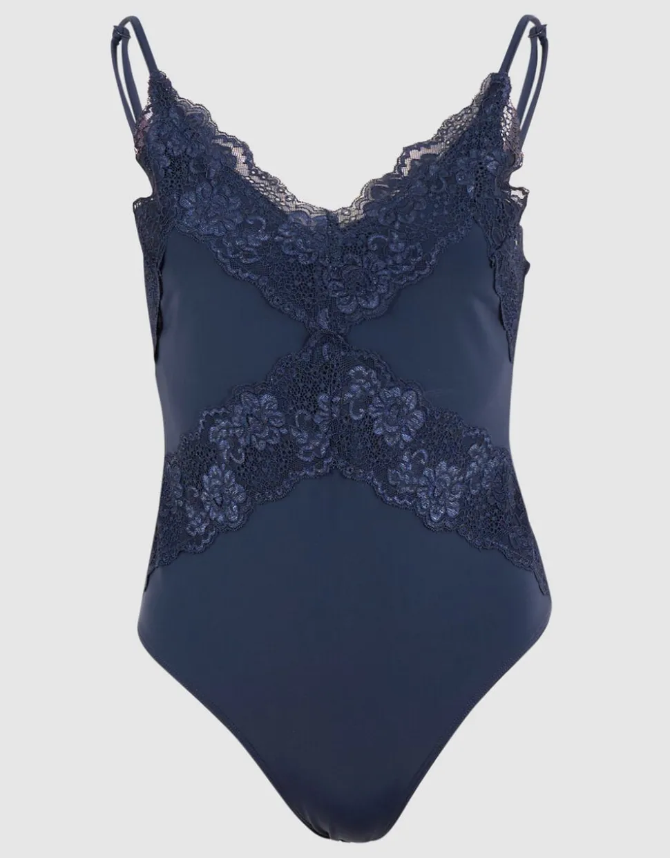 Kanten Body Donkerblauw