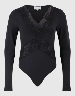Kanten Mix Body Zwart
