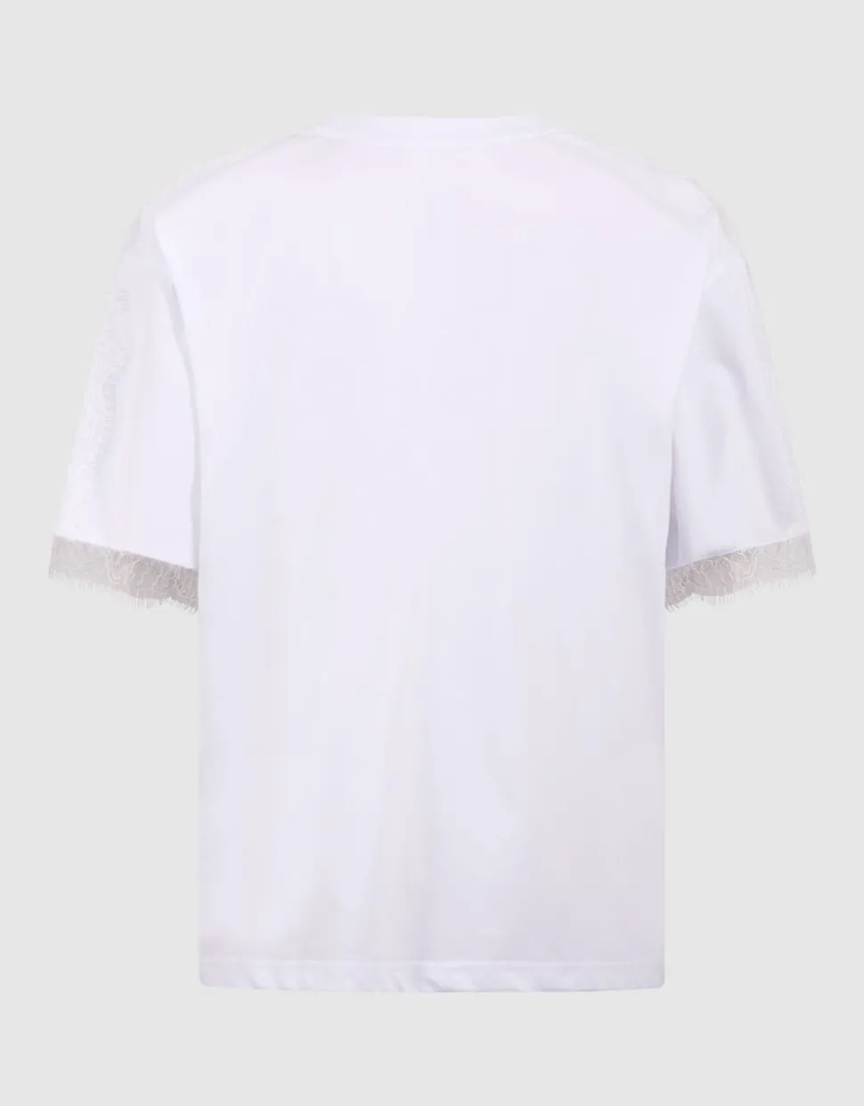 Kanten T-shirt Wit