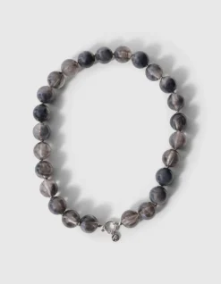 Kralen Ketting Grijs