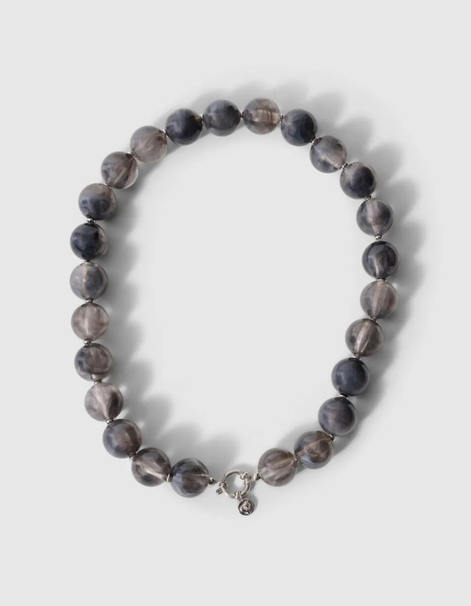 Kralen Ketting Grijs