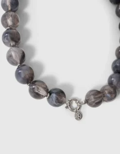 Kralen Ketting Grijs