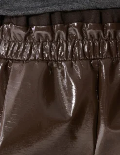 Laque Short Donkerbruin