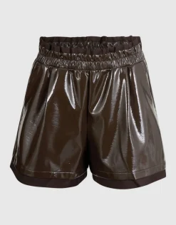 Laque Short Donkerbruin