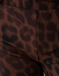 Leopard Legging Bruin