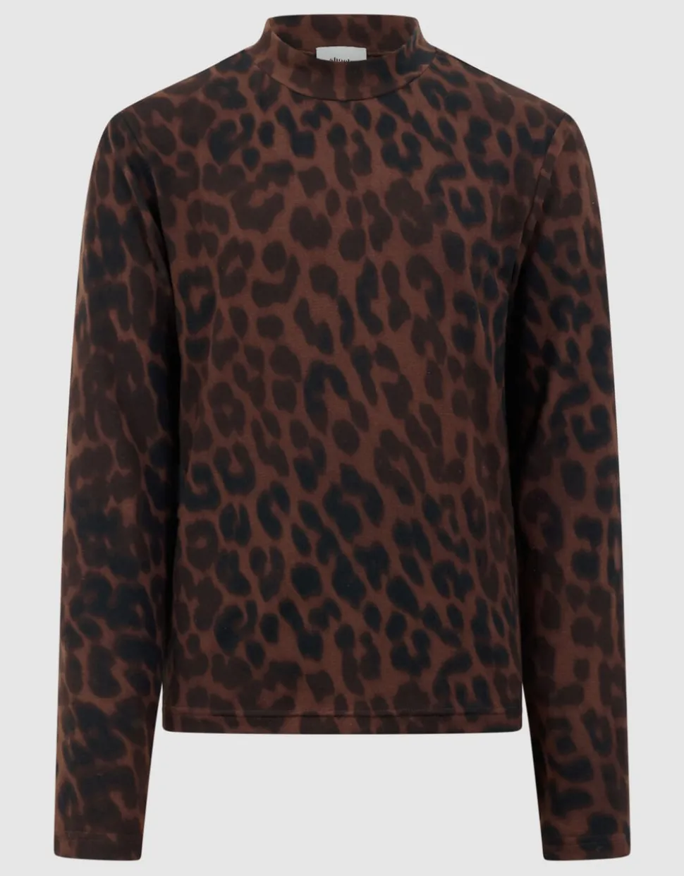 Leopard Longsleeve Top Bruin