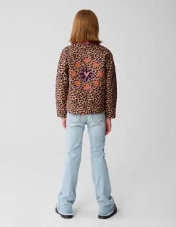 Leopard Stitched Jack Bruin