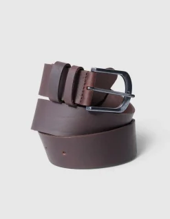 Leren Riem Donkerbruin