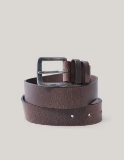 Leren Riem Donkerbruin