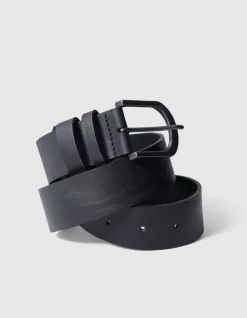 Leren Riem Zwart