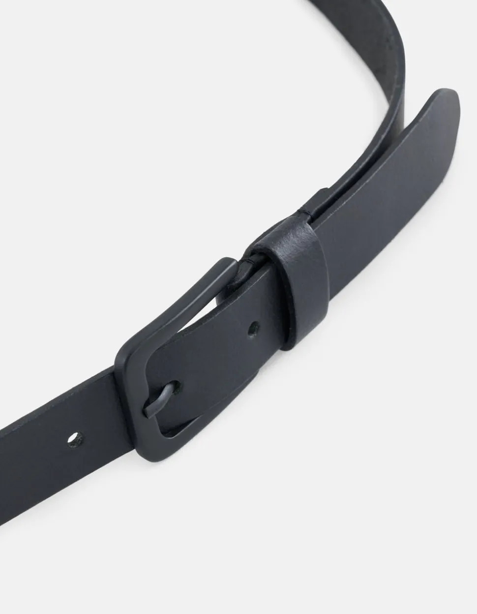 Leren Riem Zwart