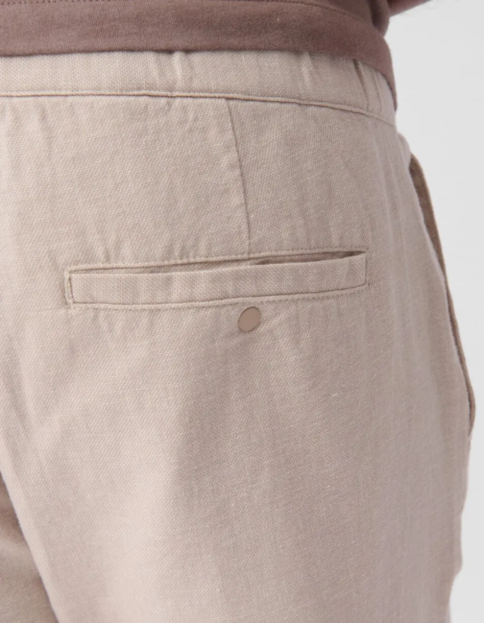 Linnen Broek Beige