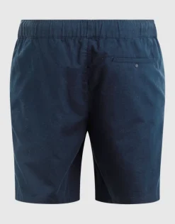 Linnen Short Donkerblauw