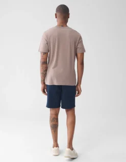 Linnen Short Donkerblauw
