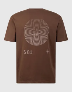 Logo Circle Artwork T-shirt Bruin