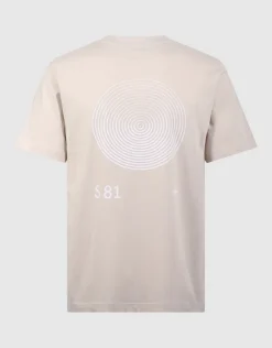 Logo Circle Artwork T-shirt Zand