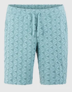 Logo Towelling Short Turquoise
