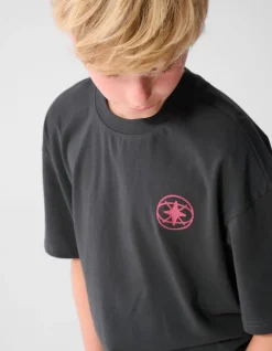 London Artwork T-shirt Donkergrijs