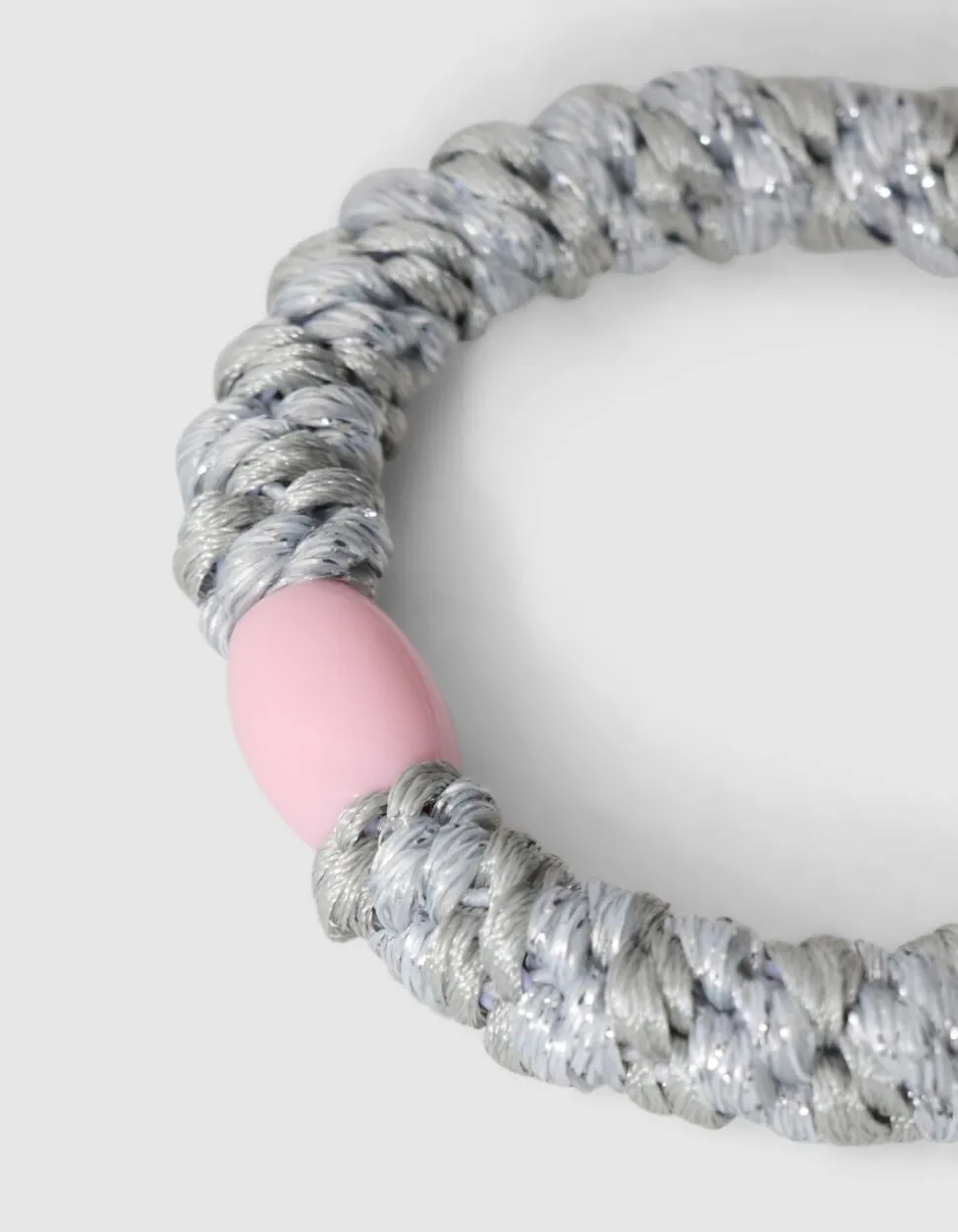 Lurex Haarelastiek Grijs
