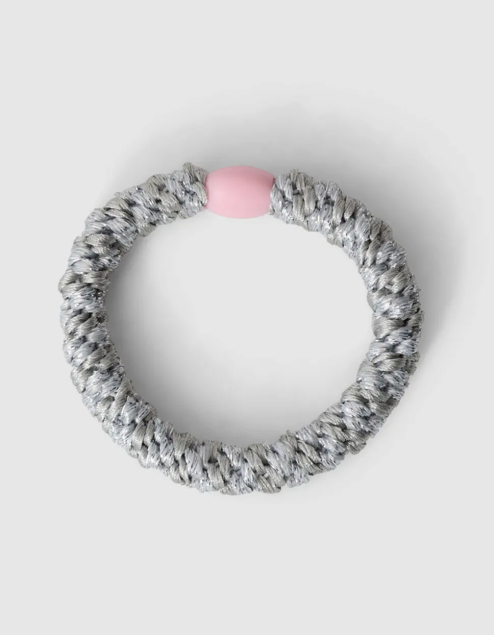 Lurex Haarelastiek Grijs