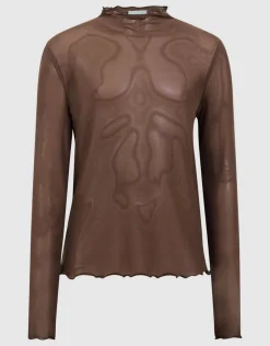 Mesh Top bruin