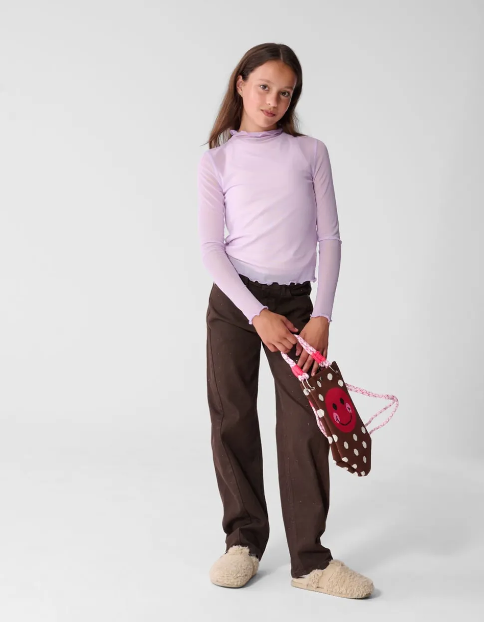 Mesh Top Paars